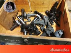 Cassetta legno militare italia porta treppiede