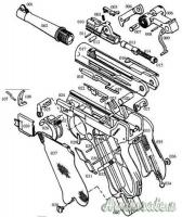 Parti di ricambio / Parts per pistola Luger P08