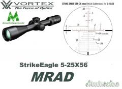 Vortex Strike Eagle 5-25x56 MRAD FFP Tubo da 34mm