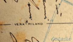 Cartolina fascista originale di propaganda anti-comunista 1942 - firmata d'autore (REGNO D’ITALIA)