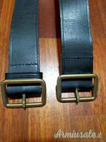 CINTURONE IN CUOIO PER FONDINA BERETTA MOD. 34 CAL. 9 CORTO