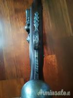 PISTOLA MONOCOLPO AD AVANCARICA A PIETRA FOCAIA MONTENEGRINA CAL.13