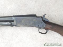Fucile a pompa Marlin modello 24 cal 12 canna 76 prodotto dal 1908 al 1917 arma molto rara Fucile a pompa Marlin modello 24 cal 12 canna 76 prodotto dal 1908 al 1917 arma molto rara