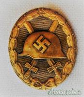 Distintivo tedesco per feriti in guerra mod. 1939 di 1^ classe cosiddetto 