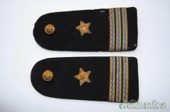 Controspalline da divisa per sottufficiale della Regia Marina anni '30 – variante (REGNO D'ITALIA)
