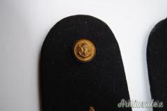 Controspalline da divisa per sottufficiale della Regia Marina anni '30 – variante (REGNO D'ITALIA)