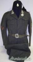 Fascismo - Scudetto da braccio per uniforme 