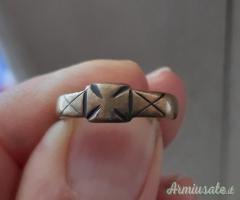 Anello realizzato in maniera “artigianale” da soldato tedesco in trincea (GERMANIA WW1)