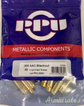 PPU bossoli 300 Blackout
