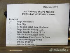 ATTACCO B-SQUARE PICATINNY PER M1 GARAND RIF AC22
