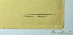 Cartolina fascista commemorativa per operazioni in A.O.I. – “RITORNEREMO” (ITALIA WW2)