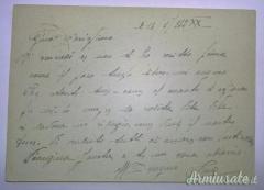 Cartolina fascista per appartenenti Forze Armate - Posta Militare R.E.I. (3) - (ITALIA WW2)