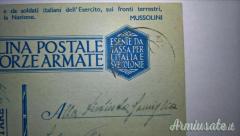 Cartolina fascista per appartenenti Forze Armate - Posta Militare R.E.I. (3) - (ITALIA WW2)