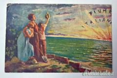 Cartolina fascista del “Primo Fascismo” – Fiume italiana – “R3” - N.V. (REGNO D'ITALIA)