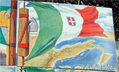 Rarissima mini-serie completa d'epoca fascista completa 4 cartoline “LA PATRIA” (REGNO D'ITALIA)