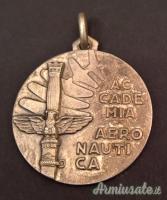 Medaglia per cadetti AERONAUTICA militare Argento 800 anni '50-'60 (REPUBBLICA ITALIANA)