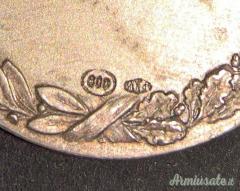Medaglia per cadetti AERONAUTICA militare Argento 800 anni '50-'60 (REPUBBLICA ITALIANA)