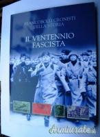 Nr. 9 francobolli d’epoca fascista con in regalo il libro contenitore 