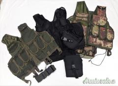 TACTICAL VEST X SOFTAIR - TRE PEZZI + ACCESSORI