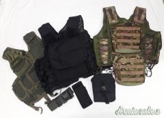 TACTICAL VEST X SOFTAIR - TRE PEZZI + ACCESSORI
