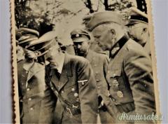 RRR FOTOGRAFIA D’EPOCA NAZISTA CON FÜHRER ADOLF HITLER E 