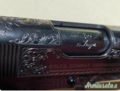 Colt Commander cal. 7,65 Parabellum  riccamente incisa
