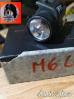 Torcia tattica LED 180 Lumen, laser 5mw per slitta Weaver/Picatinny