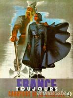 Lotto membro della “CHANTIERS DE LA JEUNESSE FRANÇAISE (CJF)” - Fascismo francese