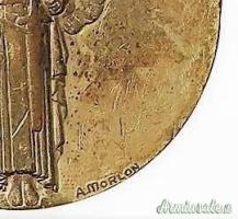 MEDAGLIA FRANCESE INTERALLEATA PER LA VITTORIA NELLA GUERRA “1914-1918” (FRANCIA WW1)