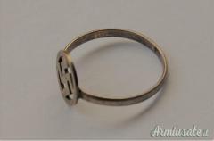 Anello d'epoca nazista patriottico per 