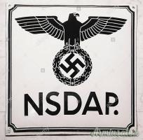 Anello d'epoca nazista patriottico per 