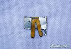 DISTINTIVO PER REQUETÉS “CARLISTI” MOD. 1940 FALANGE SPAGNOLA (GUERRA DI SPAGNA 1936-39)