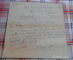 Modello in bianco per l'arruolamento nella Repubblica Sociale Italiana documento originale del 1944
