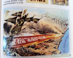 Rarissima cartolina commemorativa 2' Reg.to d'Assalto CC.NN. 