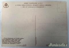 Cartolina fascista “6^ DIV.NE CC.NN. TEVERE” – illustratore Tafuri – Molto Rara (REGNO D'ITALIA)