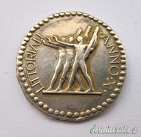 Medaglia fascista mussoliniana per GUF Littoriali anno X E.F. – 1932 – Argento 800 (REGNO D'ITALIA)