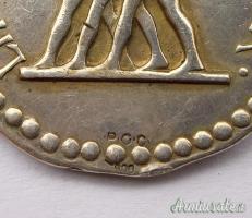 Medaglia fascista mussoliniana per GUF Littoriali anno X E.F. – 1932 – Argento 800 (REGNO D'ITALIA)