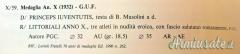 Medaglia fascista mussoliniana per GUF Littoriali anno X E.F. – 1932 – Argento 800 (REGNO D'ITALIA)