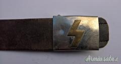 Cinturone tedesco per DEUTSCHEN-JUNGVOLK (DJ) con fibbia “precoce” (GERMANIA WW2)
