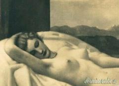 Cartolina tedesca “Nudo Erotico” di R. Klein e TERZO REICH – Monaco 1937 (GERMANIA WW2)