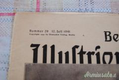 Giornale nazista d’epoca “Berliner Illustrierte Zeitung” nr. 29 del 17 luglio 1941 (GERMANIA WW2)