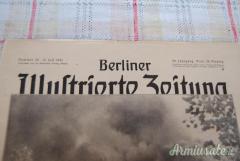 Giornale nazista d’epoca “Berliner Illustrierte Zeitung” nr. 29 del 17 luglio 1941 (GERMANIA WW2)