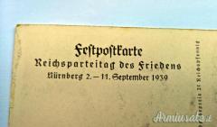 Cartolina tedesca di propaganda nazista “REICHSPARTEITAG 1939
