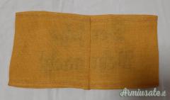 Fascia nazista da braccio originale tedesca per DEUTSCHE WEHRMACHT (GERMANIA WW2)