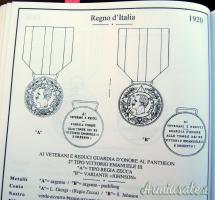 Medaglia ai veterani e reduci Guardia d’onore al Pantheon VEIII tipo “B” - Argento (REGNO D’ITALIA)