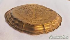 BELLISSIMO POSACENERE D'EPOCA ITALO-BRASILIANO CON FASCIO LITTORIO (REGNO D’ITALIA)