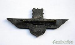 Estremamente raro decorazione da petto o brevetto da pilota militare di aerei USTASCIA (CROAZIA WW2)