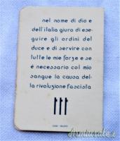 RARO LOTTO DI UN “BALILLA” CON PUGNALE “OPERABALILLA” MOD. 1936 