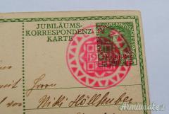 Cartolina austriaca del 1908 celebrativa per 60 di Regno del Kaiser Franz Joseph I (AUSTRIA WW1)