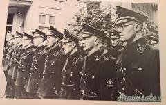 Cinturone tedesco nazista per Ufficiale WAFFEN SS con fibbia e cuoio marcati (GERMANIA WW2)